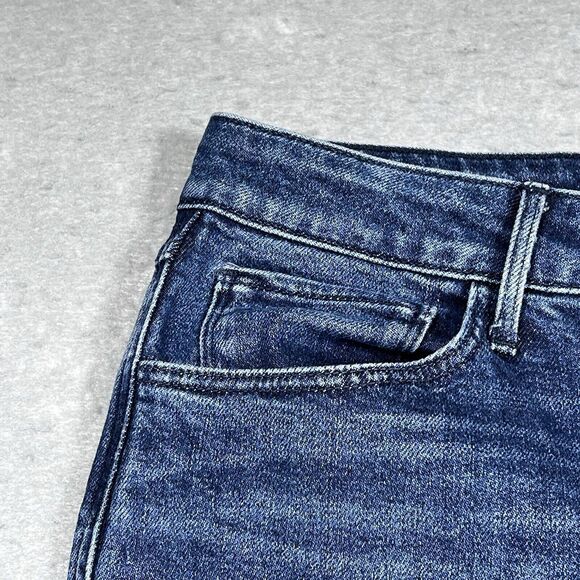 3x1 NYC Jeans Womens Size 27 Blue Kink Ankle Zip High Rise Ground Split Zipper - Picture 3 of 12